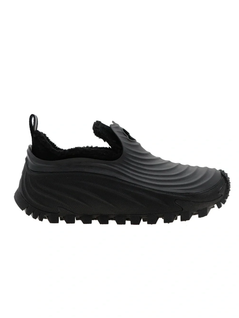 Moncler Men Acqua Rain Boots Shoes Sneakers Black Size 10 US New
